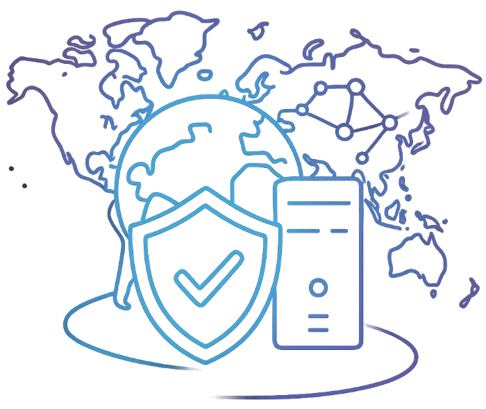 Иллюстрация: защищённое подключение VPN